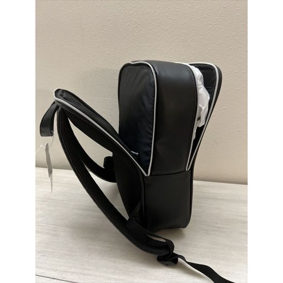 Guess Los Angeles KAMRI Travel Laptop Backpack Black Signature Embossed NWT - Picture 12 of 15